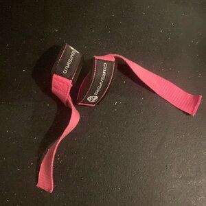 Gymreapers lifting straps pink